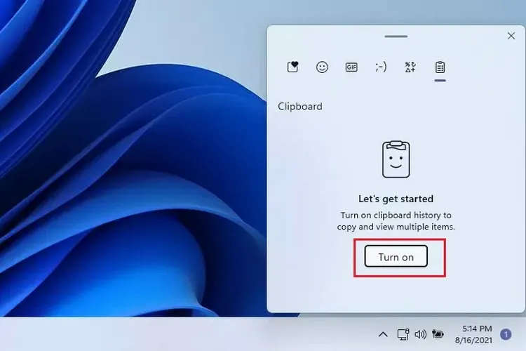 Cách bật hoặc tắt đồng bộ hóa Clipboard trên Windows 11