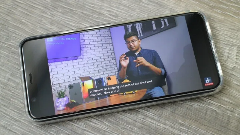 Cách bật Live Caption cho video trên Android