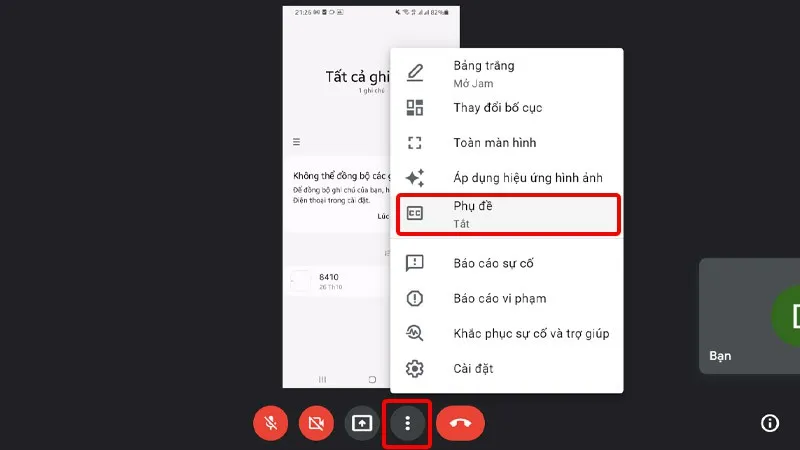 Cách bật phụ đề Google Meet trên điện thoại, máy tính đơn giản và nhanh chóng