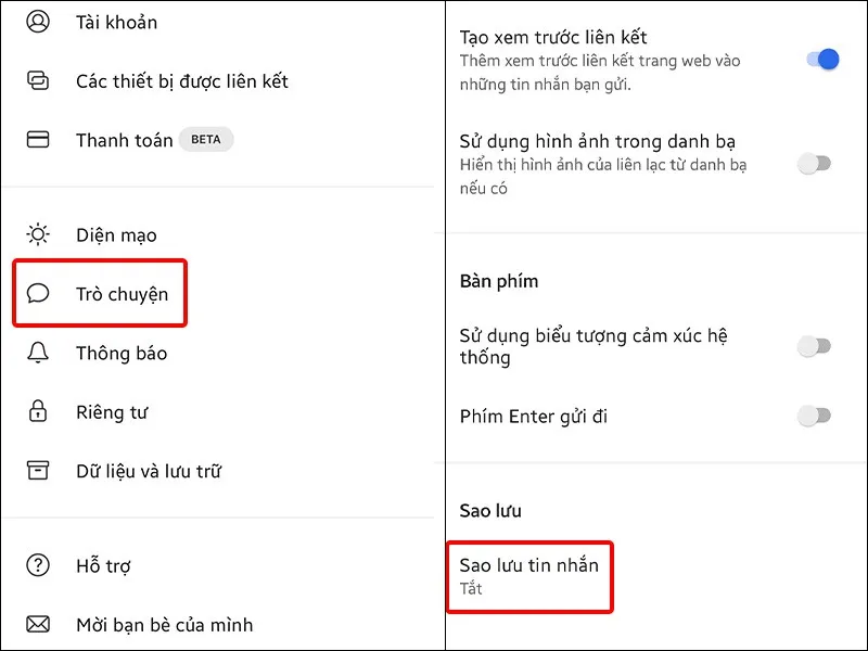 Cách bật sao lưu tin nhắn trên ứng dụng Signal cực dễ