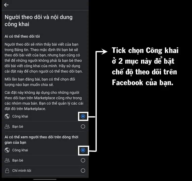 Cách bật theo dõi trên Facebook chi tiết, thành công 100%