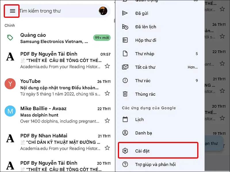 Cách bật thông báo Gmail trên điện thoại và trên desktop máy tính đơn giản nhất