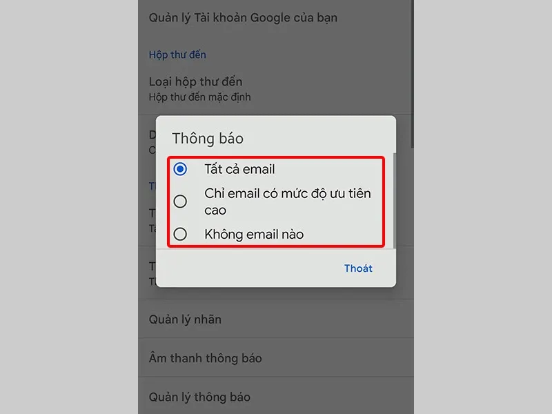 Cách bật thông báo Gmail trên điện thoại và trên desktop máy tính đơn giản nhất