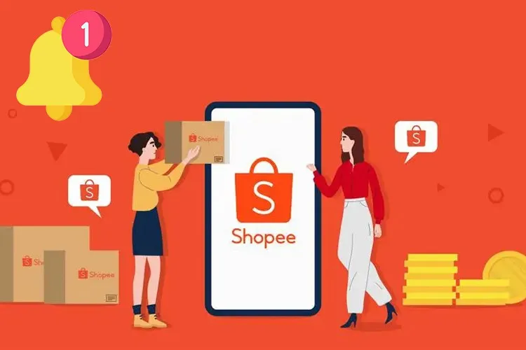 Cách bật thông báo và thay đổi nhạc chuông Shopee cực dễ