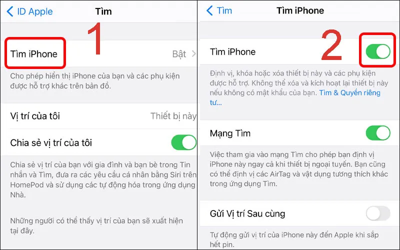 Cách bật tìm iPhone, iPad bị mất bằng Find My iPhone vô cùng nhanh chóng và đơn giản