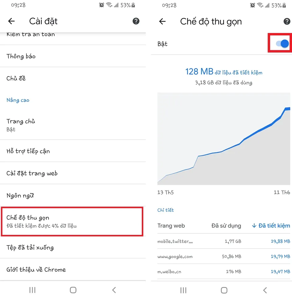 Cách bật tính năng chặn quảng cáo của Chrome trên Android