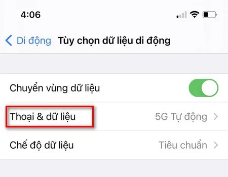 Cách bật và sử dụng 5G trên iPhone 12