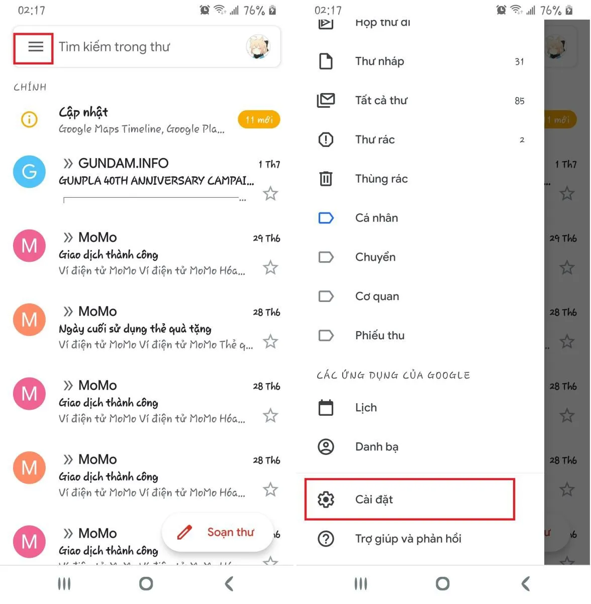 Cách bật và sử dụng tính năng Smart Compose và Smart Reply trên Gmail