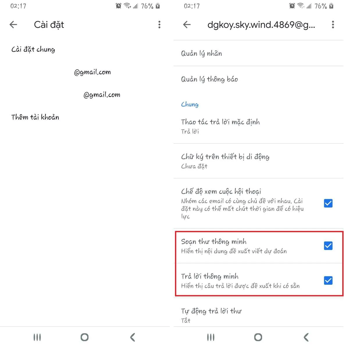 Cách bật và sử dụng tính năng Smart Compose và Smart Reply trên Gmail