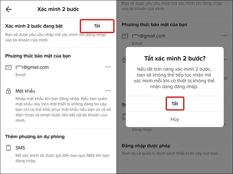 Cách bật xác minh 2 bước trên TikTok cực dễ