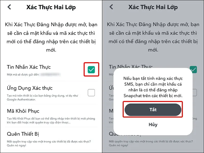 Cách bật xác thực hai lớp trên Snapchat giúp bảo vệ tài khoản của bạn