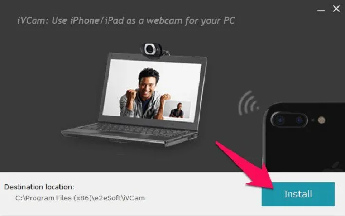 Cách biến iPhone thành camera cho laptop