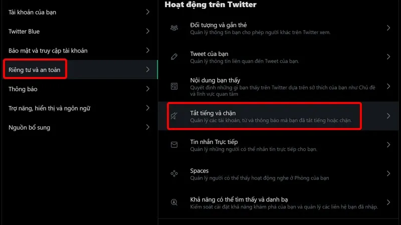 Cách bỏ chặn người dùng Twitter bằng điện thoại, máy tính cực dễ