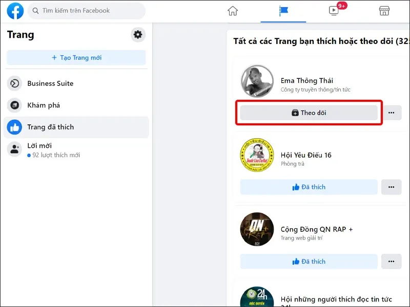 Cách bỏ thích Fanpage Facebook hàng loạt đơn giản, ai cũng làm được