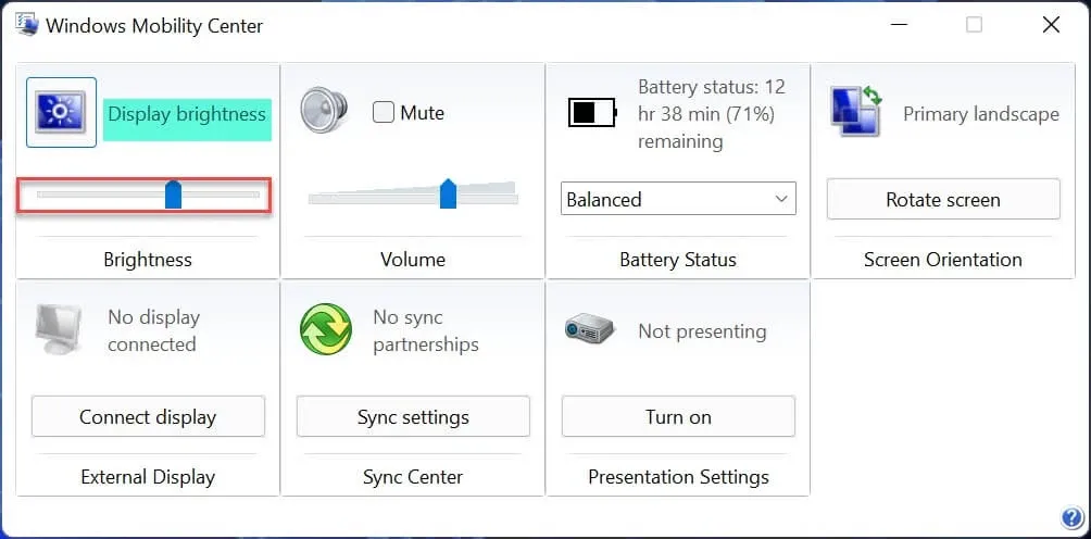 Cách cách chỉnh độ sáng màn hình máy tính trên Windows 11