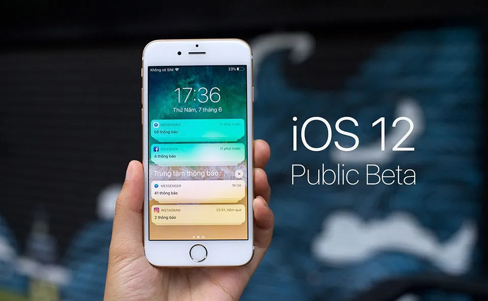 Cách cài đặt iOS 12 public beta lên iPhone, iPad đủ điều kiện