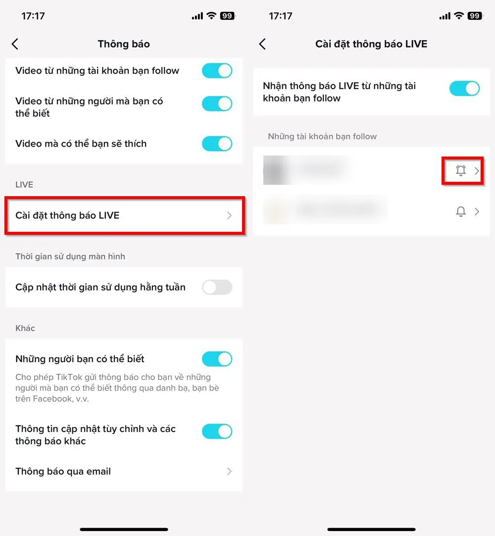 Cách cài đặt thông báo Live trên TikTok để không bỏ lỡ những nội dung hấp dẫn