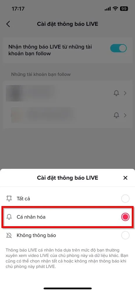 Cách cài đặt thông báo Live trên TikTok để không bỏ lỡ những nội dung hấp dẫn