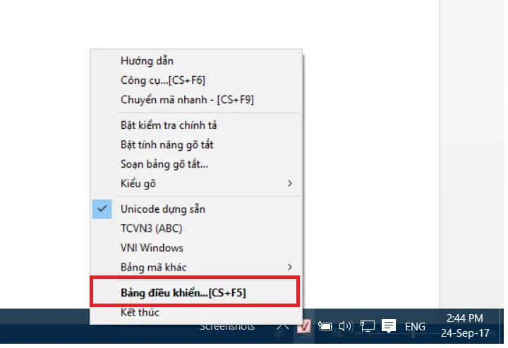 Cách cài đặt unikey không chạy mặc định cùng windows 10