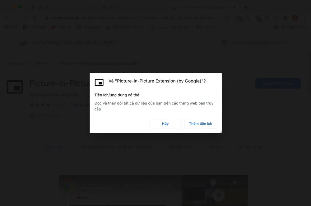 Cách cài đặt và sử dụng chế độ Picture in Picture trên trình duyệt Chrome