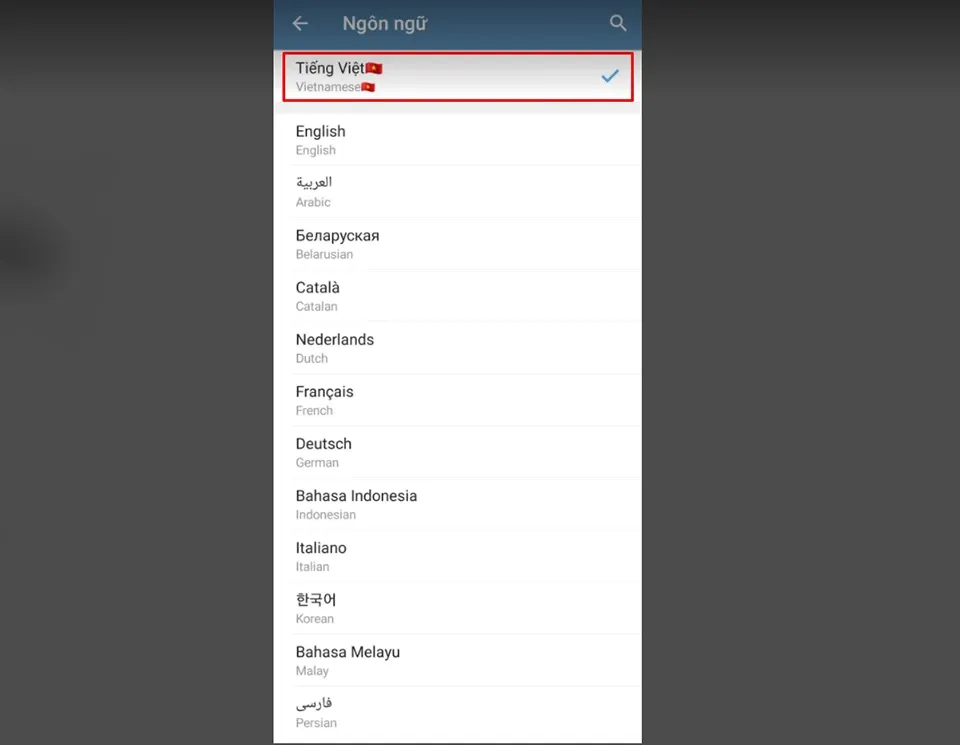 Cách cài tiếng Việt cho Telegram đơn giản mà ai cũng làm được