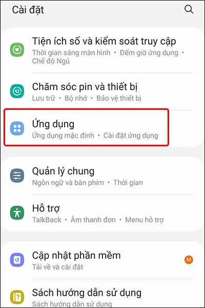 Cách cài ứng dụng mặc định trên điện thoại Samsung đơn giản, nhanh chóng