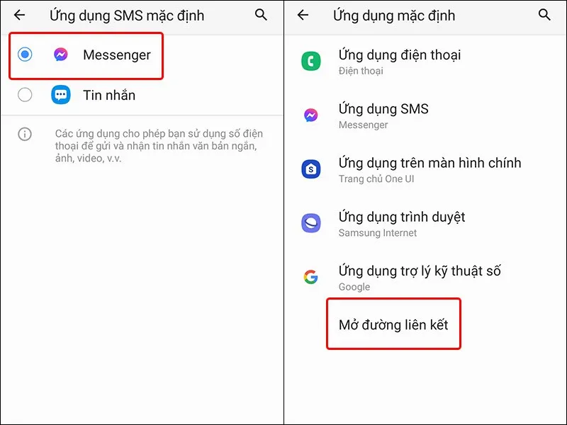 Cách cài ứng dụng mặc định trên điện thoại Samsung đơn giản, nhanh chóng