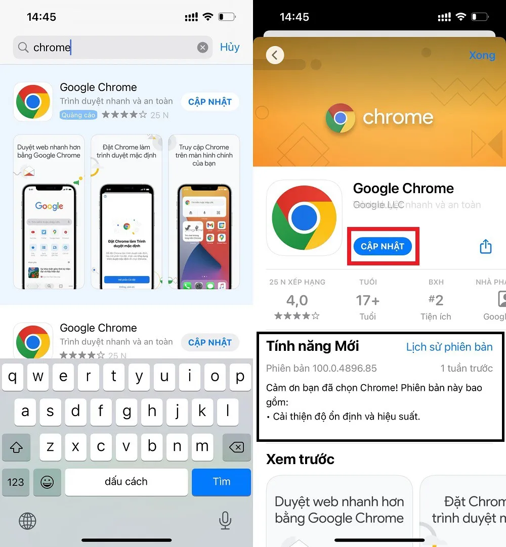 Cách cập nhật Google Chrome phiên bản 100 mới nhất để khắc phục lỗi và tăng tốc độ tải trang