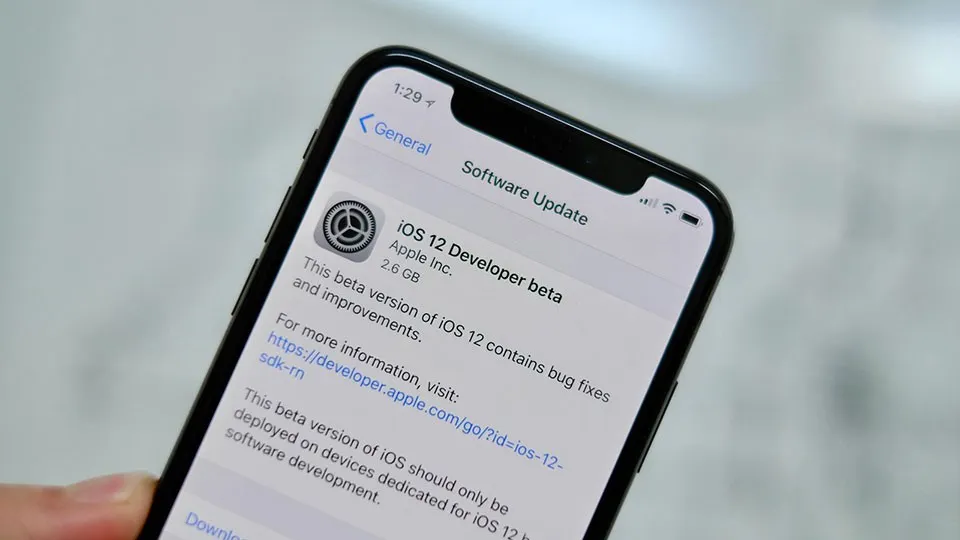 Cách cập nhật iOS 12 beta cho iPhone và iPad