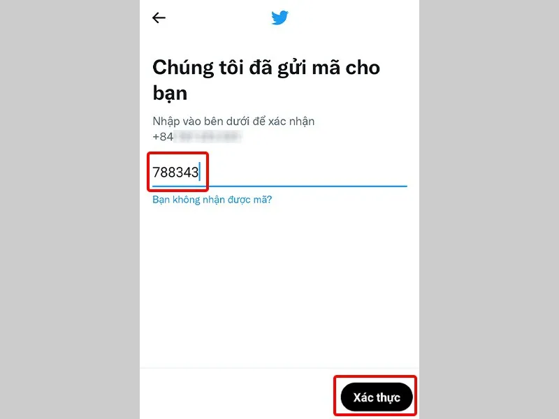 Cách cập nhật số điện thoại Twitter đơn giản, nhanh chóng