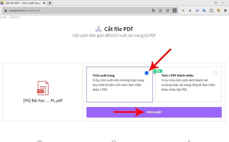 Cách cắt file PDF lấy trang tùy ý trên máy tính đơn giản nhất