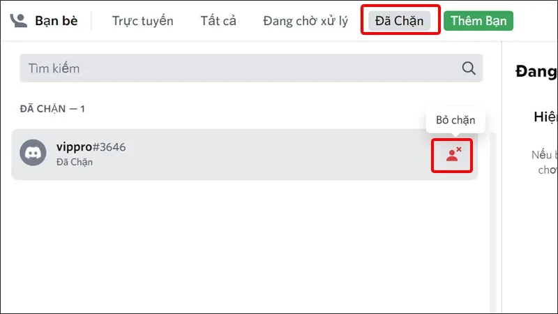 Cách chặn, bỏ chặn người dùng trên Discord cực nhanh