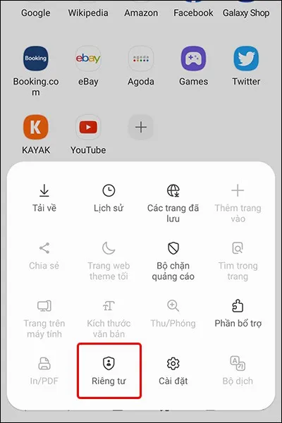 Cách chặn các ứng dụng mở Internet trên trình duyệt Samsung Internet vô cùng an toàn