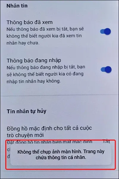 Cách chặn chụp màn hình trên ứng dụng Signal đơn giản, nhanh chóng