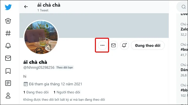 Cách chặn người dùng Twitter trên điện thoại và máy tính cực nhanh