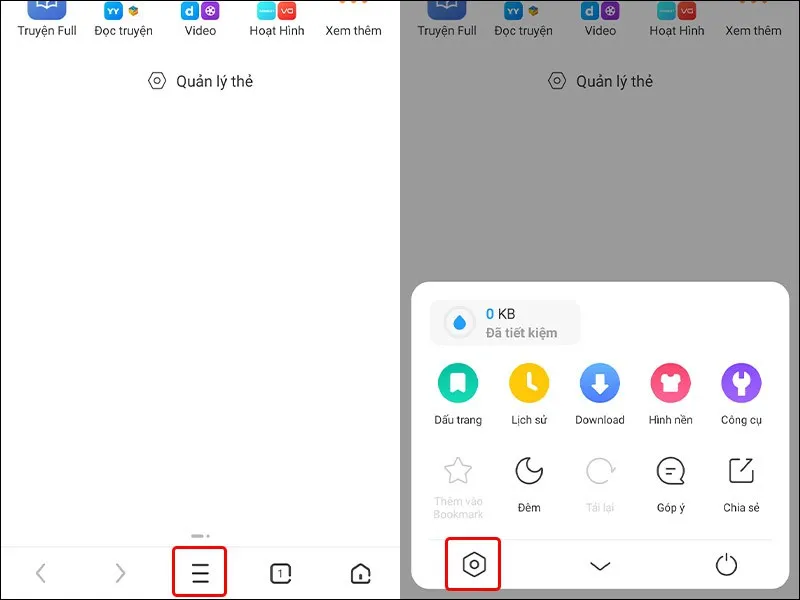 Cách chặn quảng cáo trên trình duyệt UC Browser