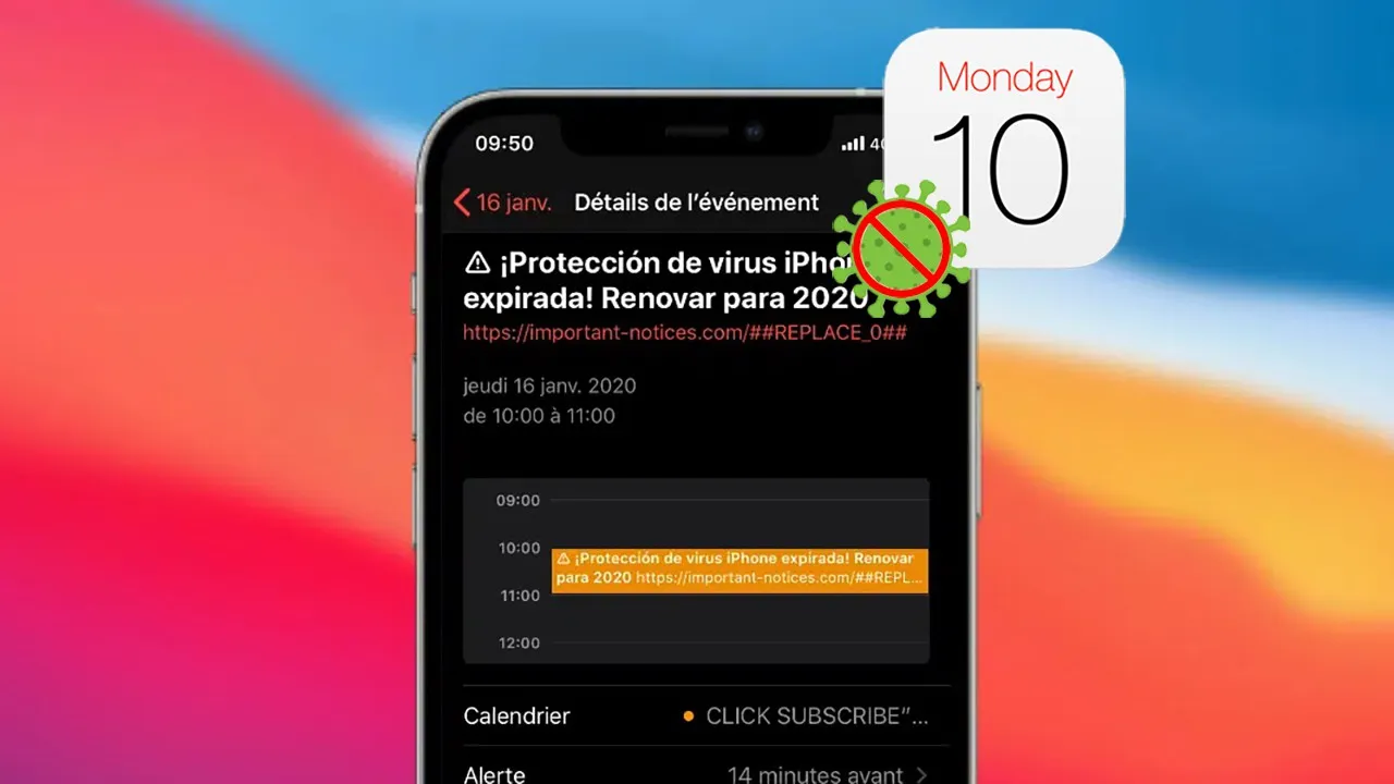 Cách chặn thông báo rác hiệu quả khi lịch iPhone bị virus