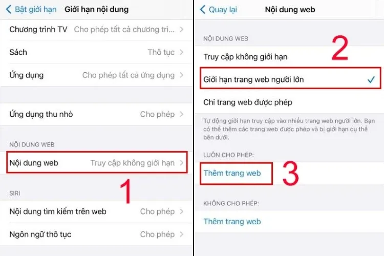 Cách chặn trang web trên điện thoại cực kỳ đơn giản