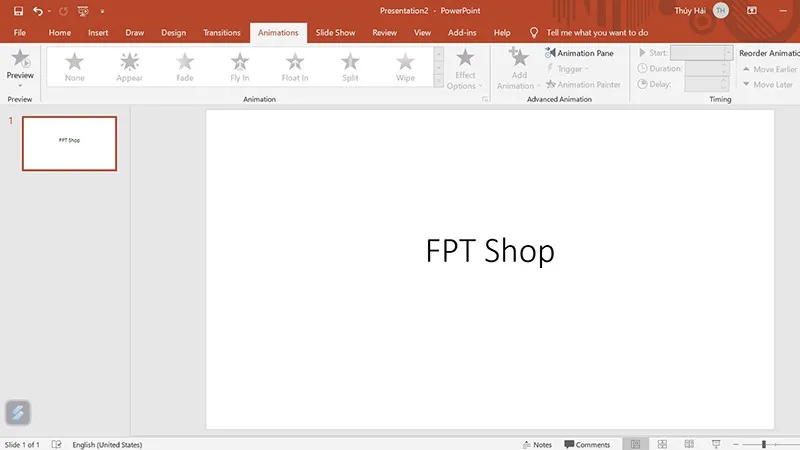 Cách chạy chữ trong Powerpoint cực đơn giản để bài thuyết trình thêm chuyên nghiệp