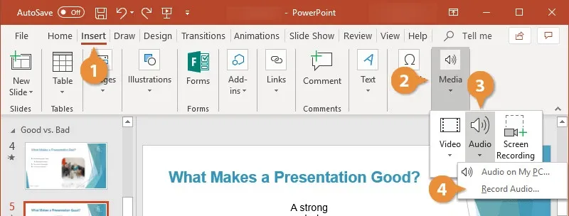 Cách chèn nhạc vào PowerPoint ai cũng nên biết