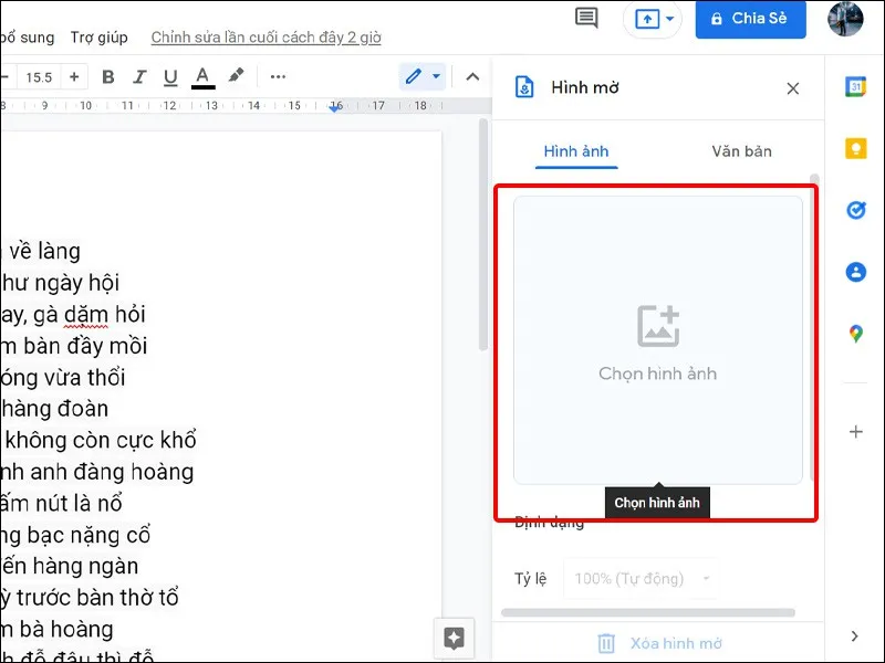 Cách chèn Watermark trong Google Docs siêu đơn giản