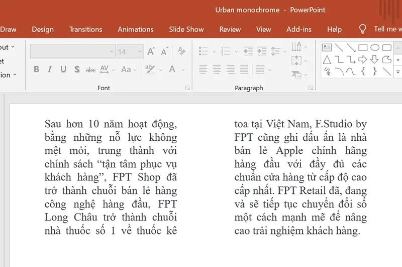 Cách chia cột trong PowerPoint cực đơn giản bạn đã biết chưa?