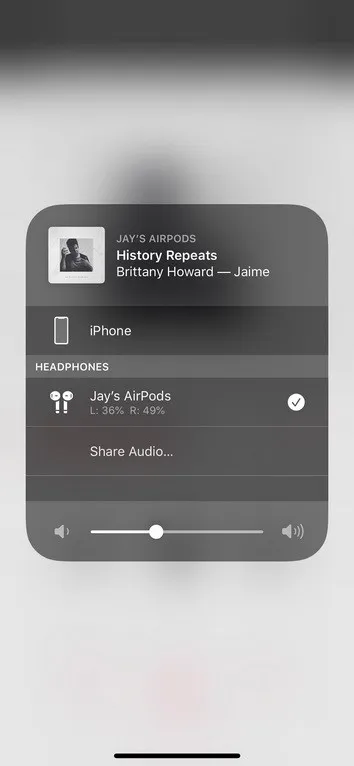 Cách chia sẻ audio trên iOS 13
