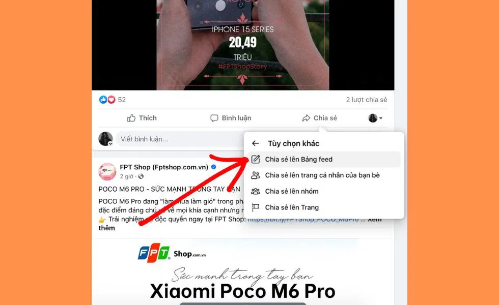 Cách chia sẻ bài viết trên Facebook mới nhất năm 2024, thao tác cực nhanh chóng
