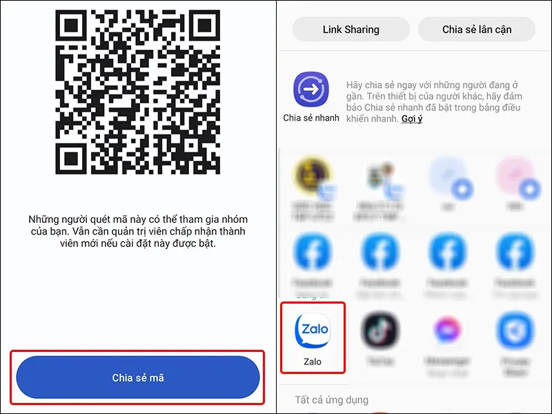 Cách chia sẻ đường dẫn nhóm chat Signal bằng Mã QR vô cùng tiện lợi