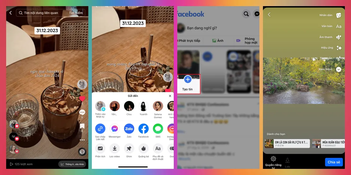 Cách chia sẻ video TikTok lên story Facebook: Hướng dẫn nhanh và đơn giản cho ai chưa biết