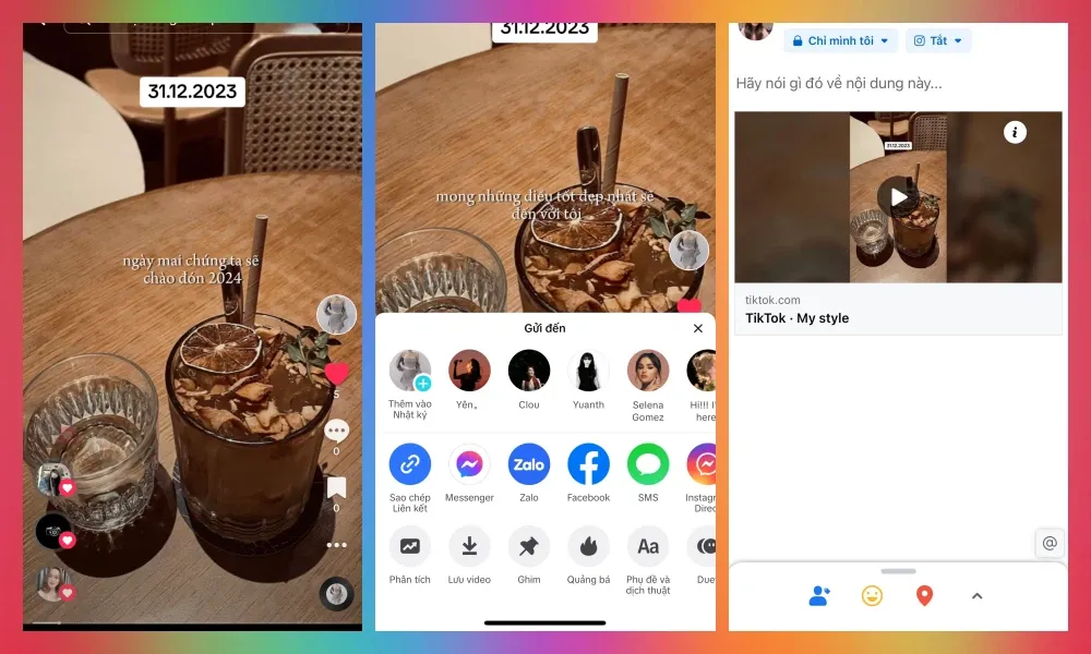 Cách chia sẻ video TikTok lên story Facebook: Hướng dẫn nhanh và đơn giản cho ai chưa biết