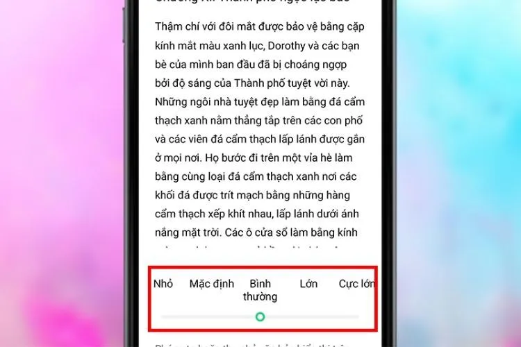 Cách chỉnh cỡ chữ trên Samsung và các điện thoại hệ điều hành Android