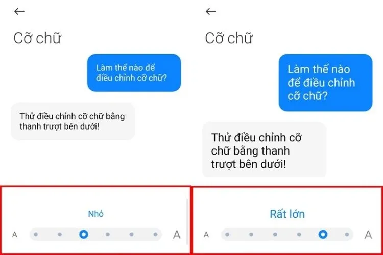 Cách chỉnh cỡ chữ trên Samsung và các điện thoại hệ điều hành Android