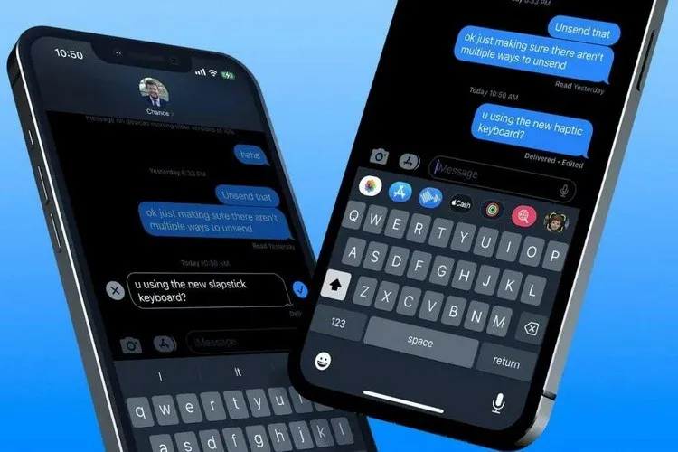 Cách chỉnh sửa hoặc thu hồi tin nhắn iMessage sau khi gửi trên iOS 16